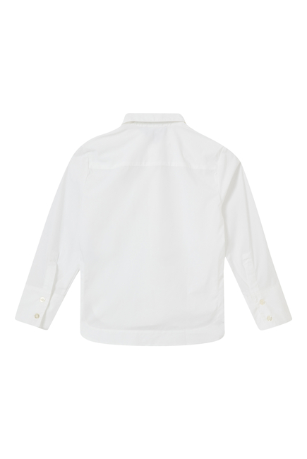 Long-Sleeve Poplin Shirt